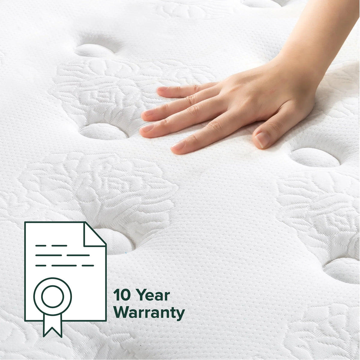 12 Hybrid Cooling Gel Memory Foam Pocket Spring King Mattress M34995