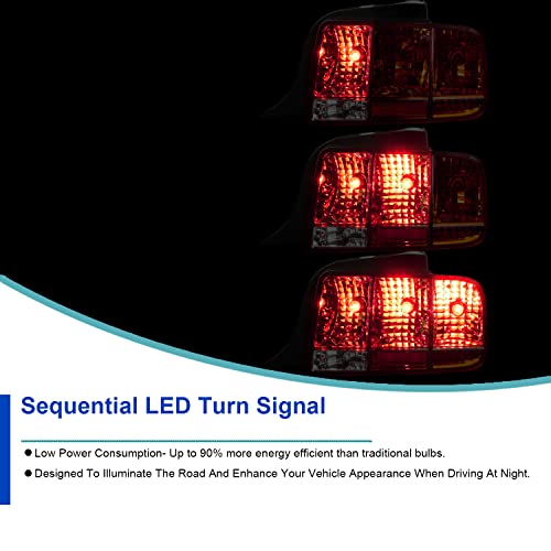 Smoke Sequential Tail Lights M823
