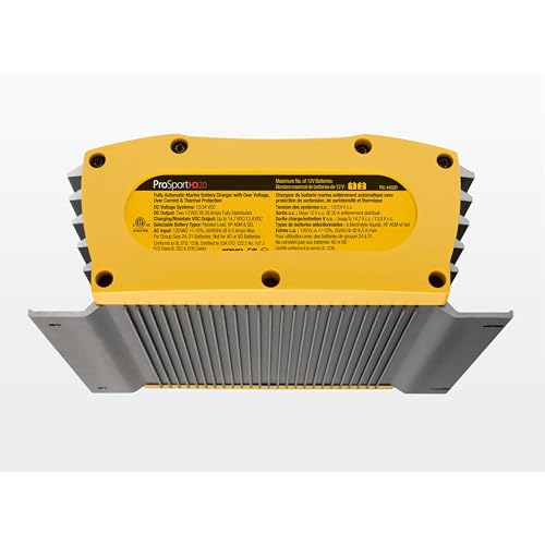 Waterproof Marine Battery Charger, 20 Amp, 3 Bank X319883