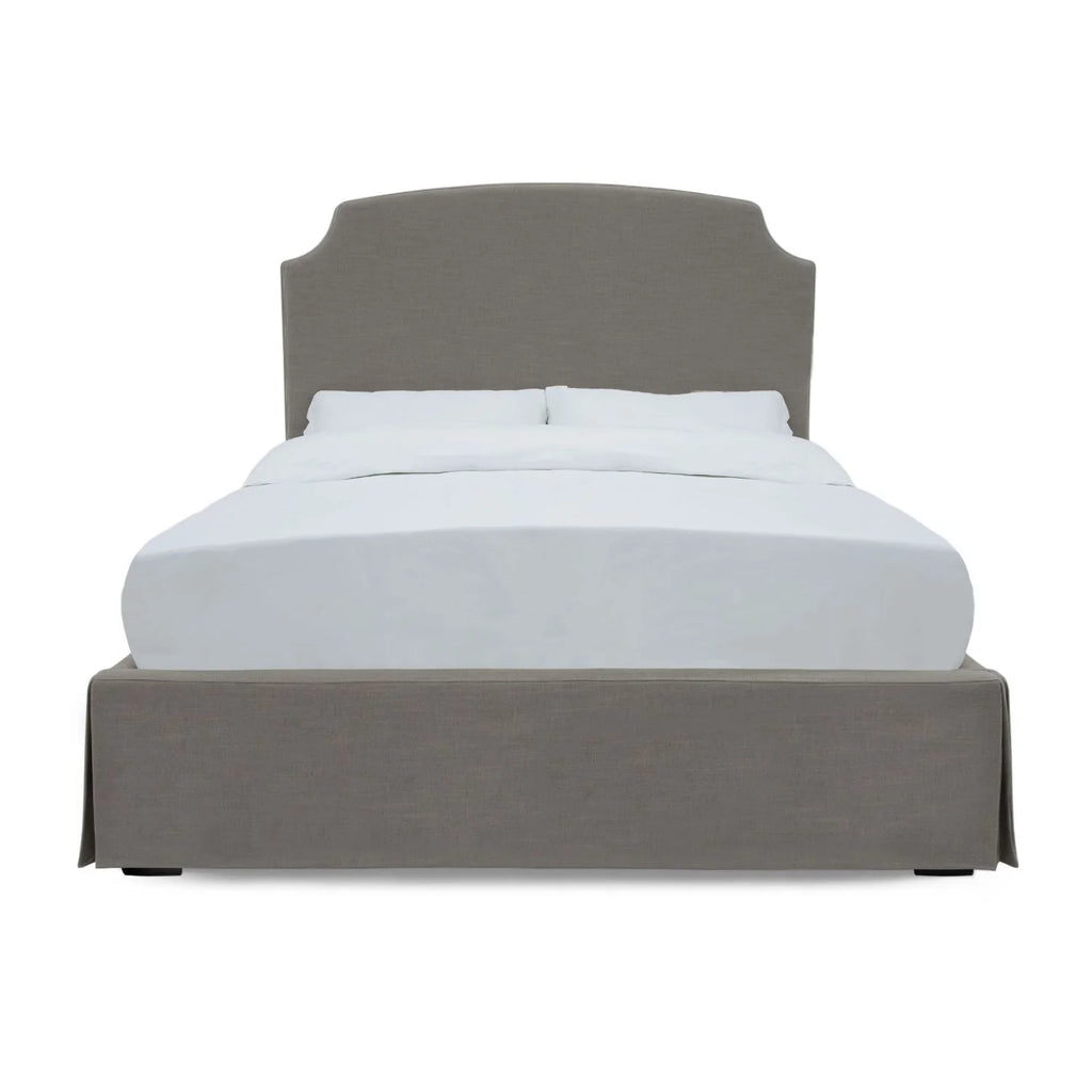 Cal King Upholstered Storage Panel Bed C59777