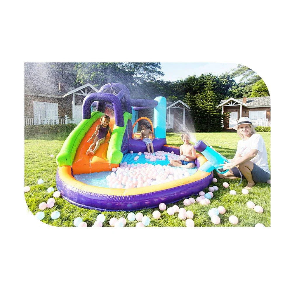 Float Castle Water Park with Water Cannon T224
