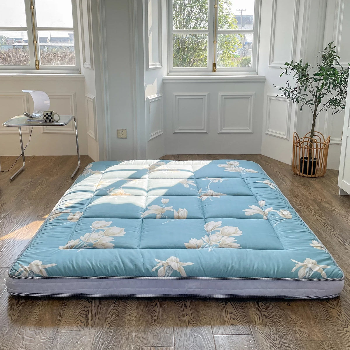 Twin Size Quilted Folding Futon Mattress W790
