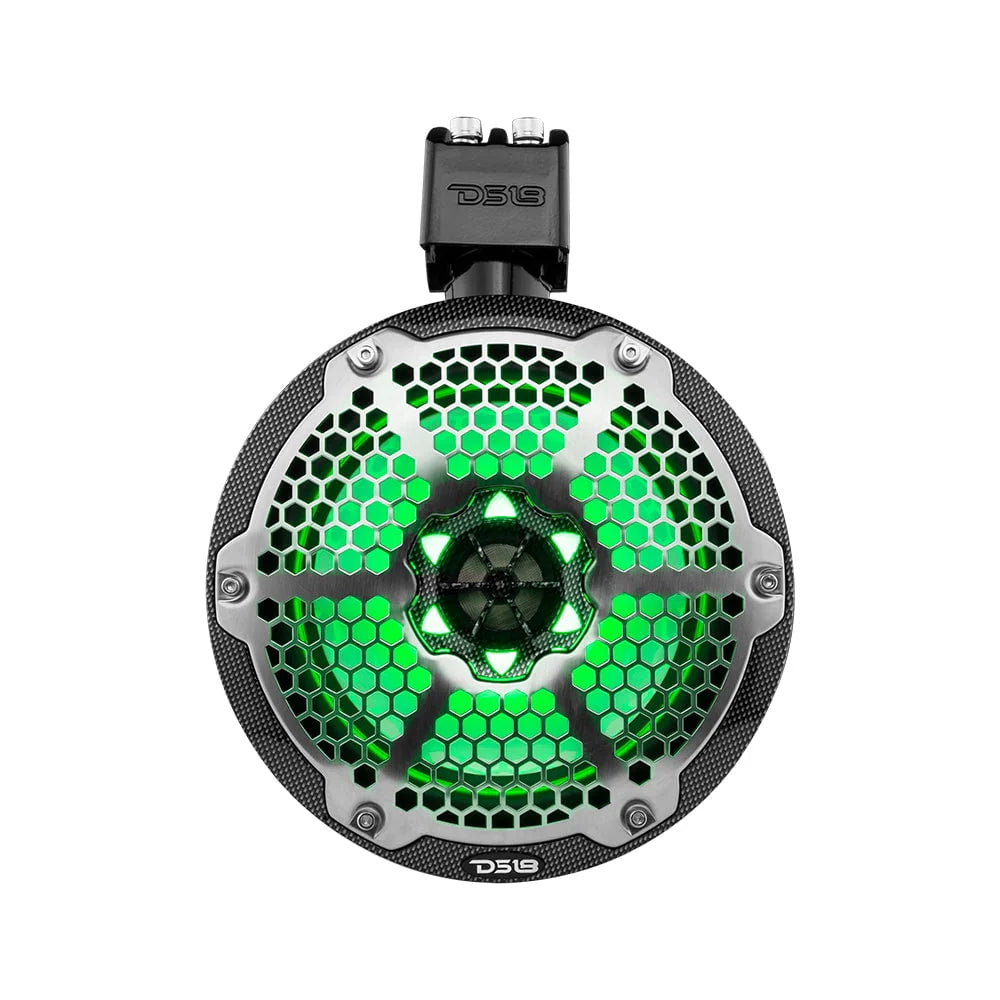 8 Marine Tower Speakers with RGB LED Lights O954