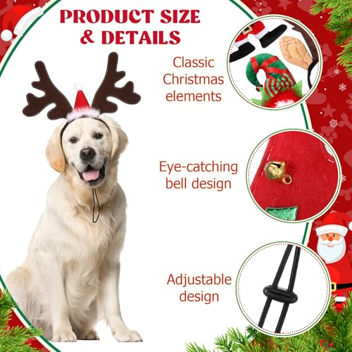 Christmas Pet Headband with Adjustable Rubber Band P561601