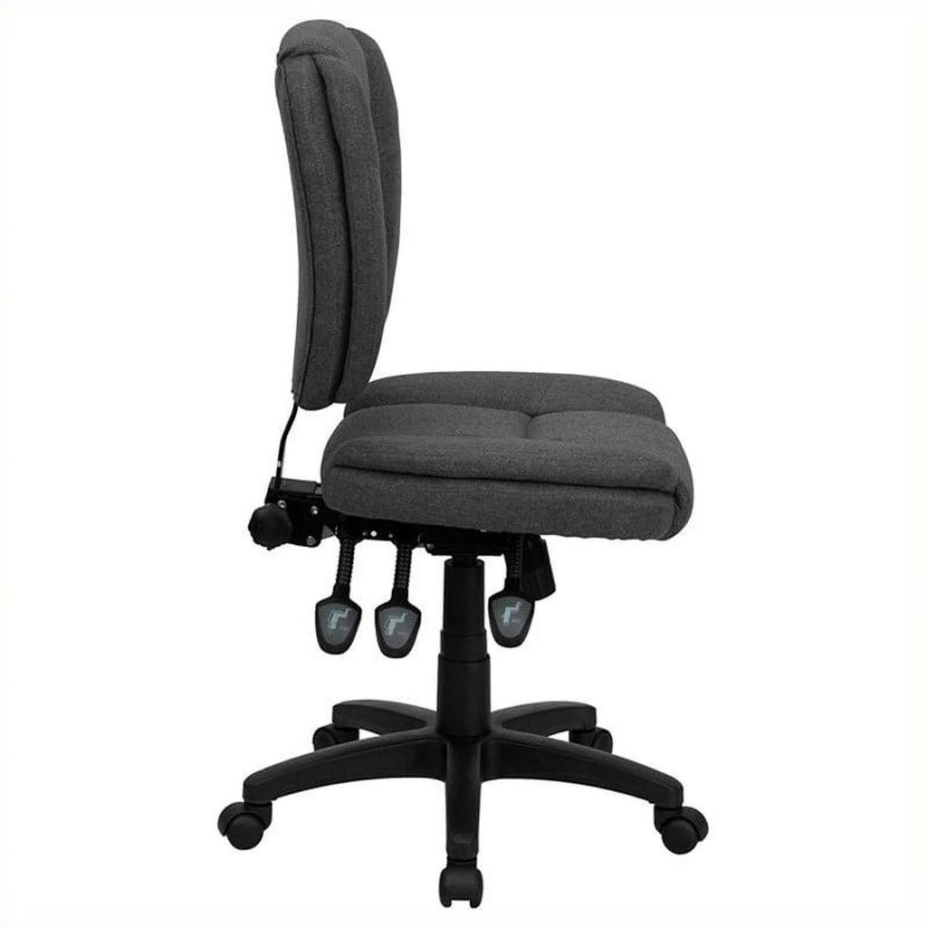 Gray Ergonomic Office Swivel Chair V97436