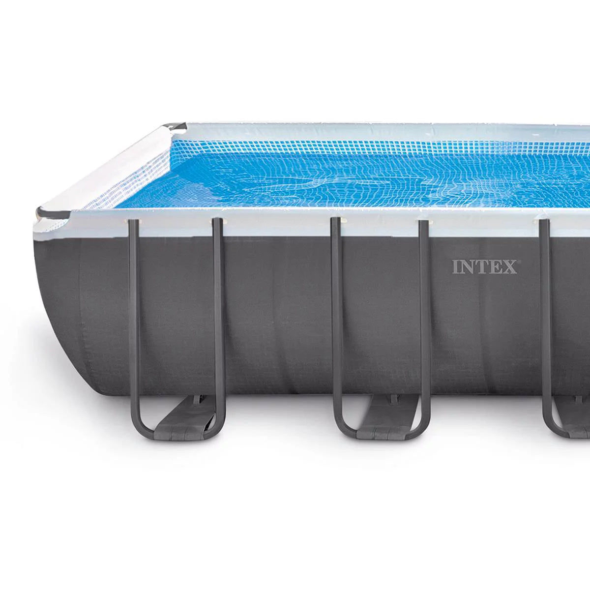 18ft x 9ft x 52in Rectangular Frame Pool Set V2991