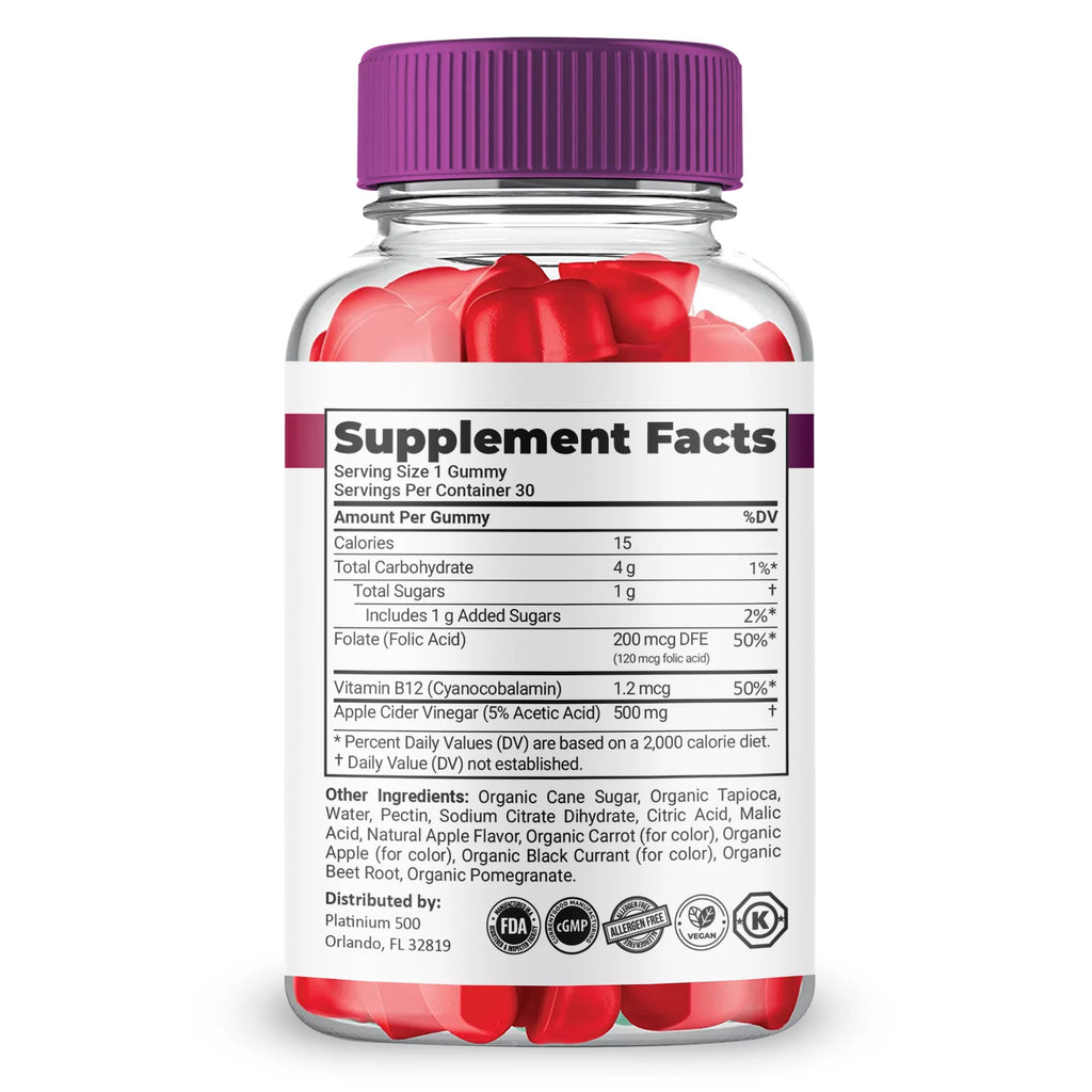 Keto ACV Gummies Weight Loss Supplement 5 Pack O2820