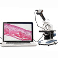 40X-2000X LED Monocular Compound Microscope with 9MP Camera U9387