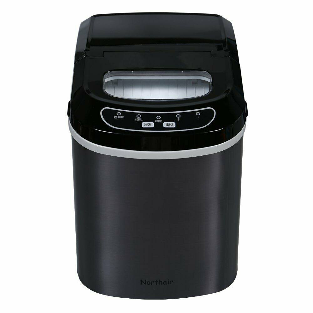 Stainless Steel Portable Countertop Ice Maker V518314