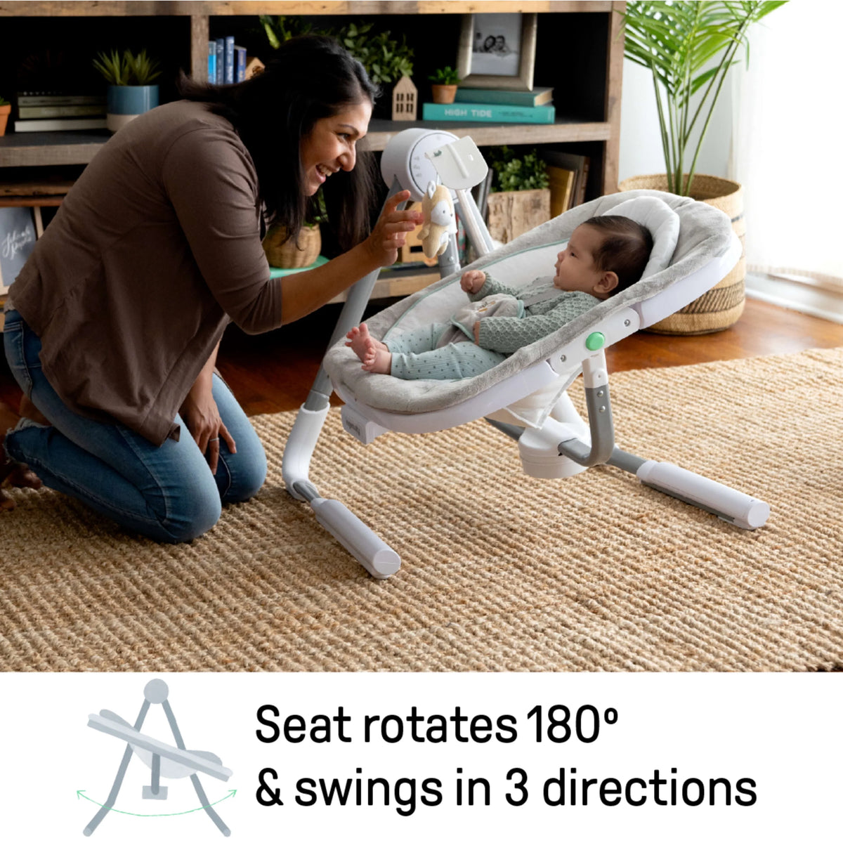 Portable Vibrating Baby Swing A35302