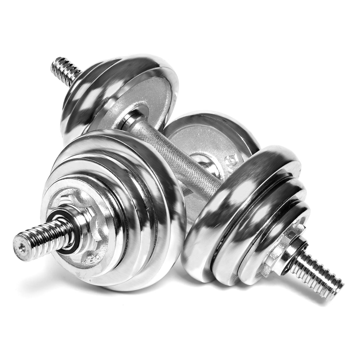 Adjustable Dumbbells 30KG/66LBS Convertible to Barbell F296