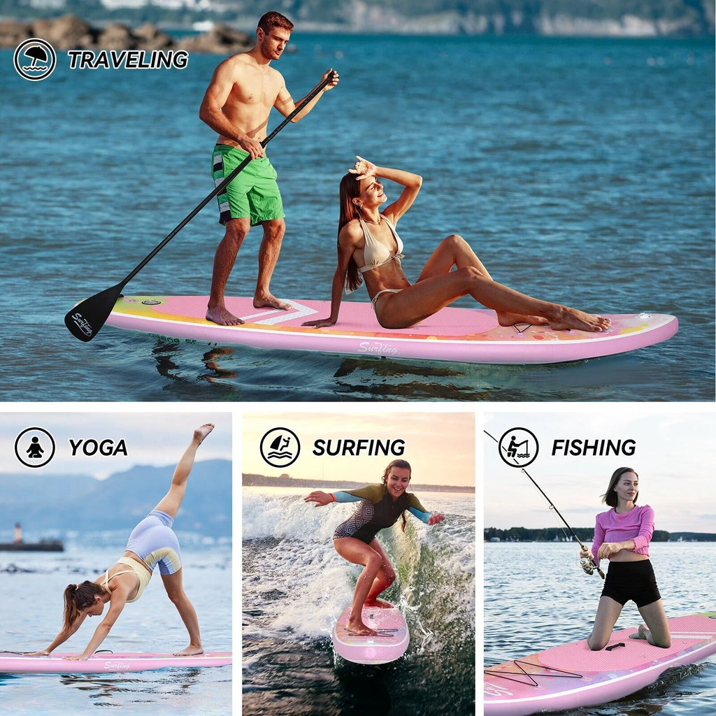 Inflatable Stand Up Paddle Board 11' with Backpack I261981
