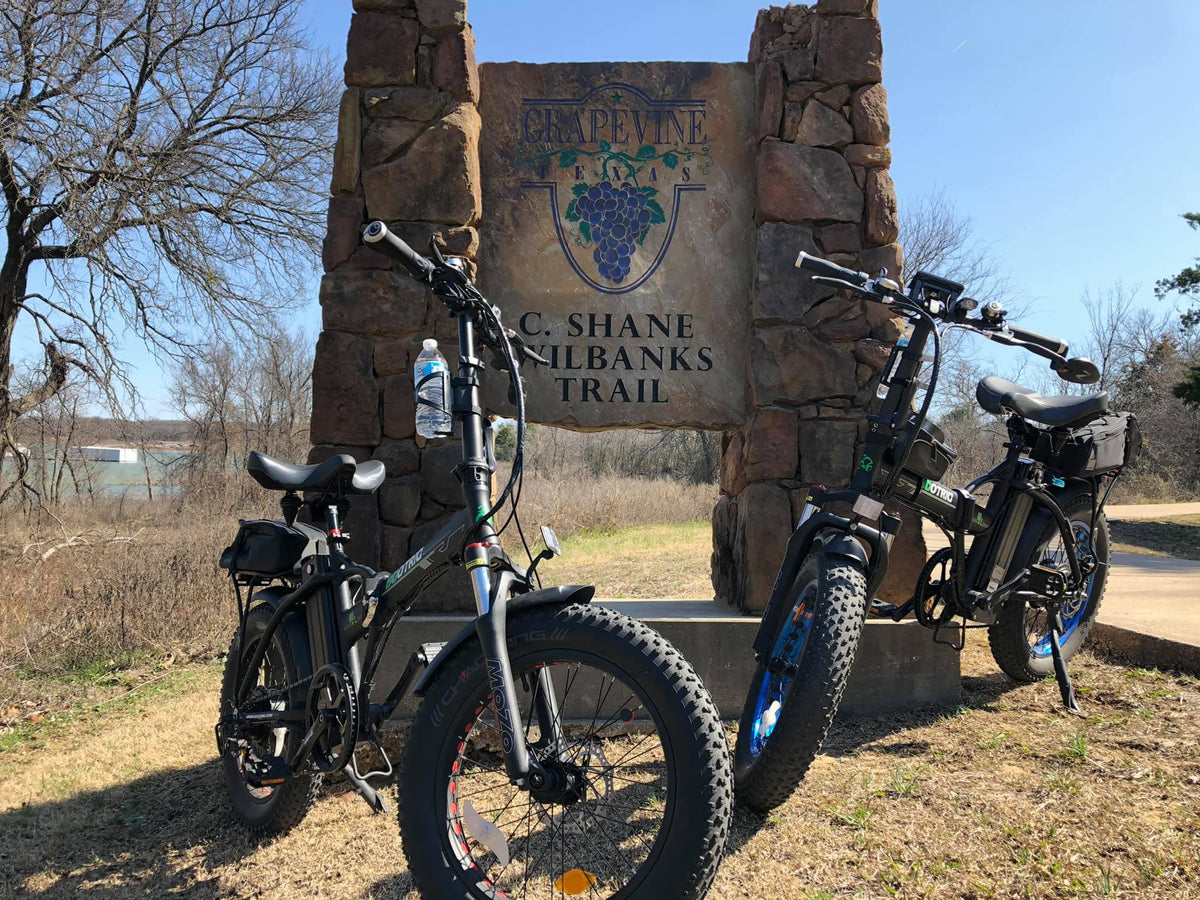 20 Folding Electric Bike Fat Tire 48V 500W Black G428112