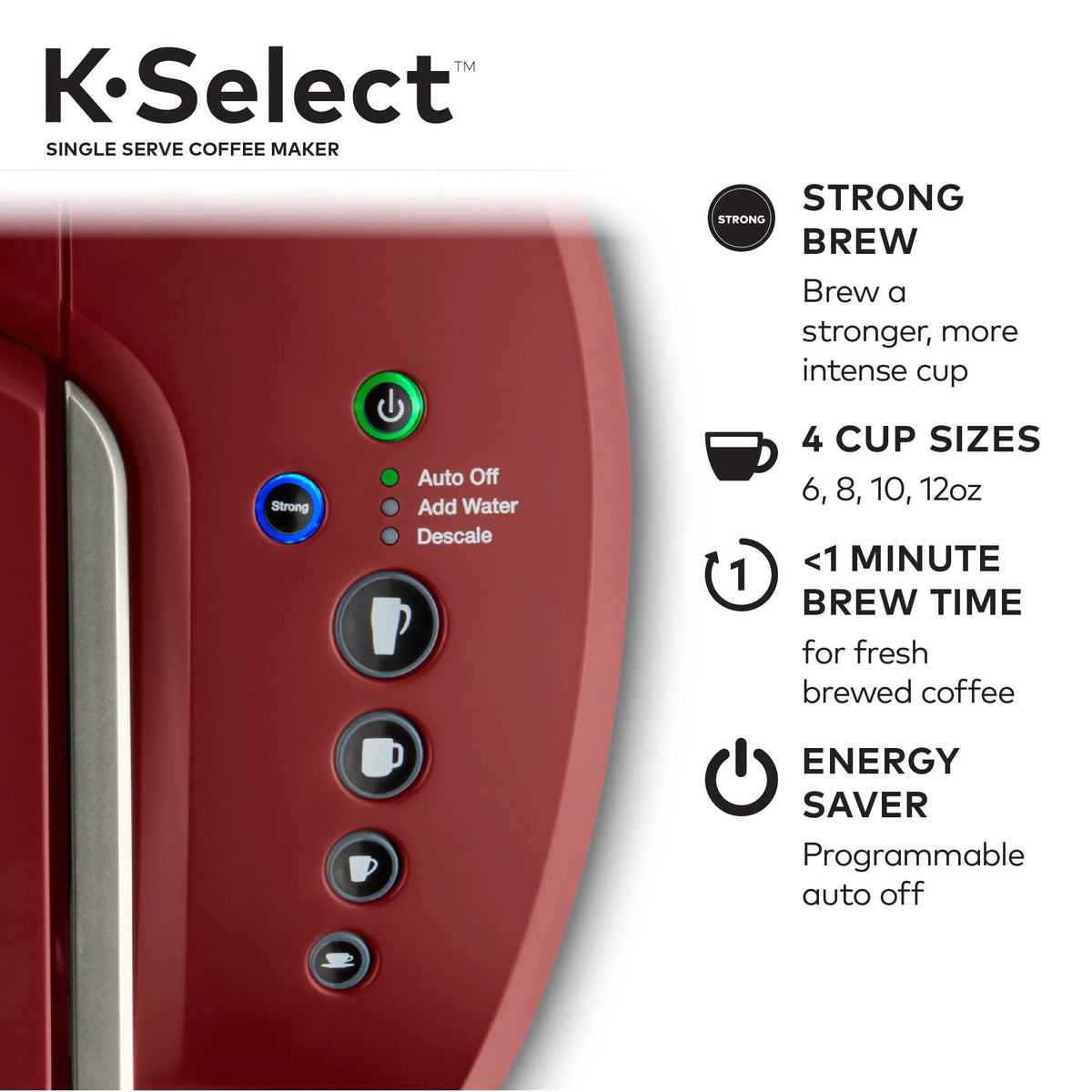 Single-Serve K-Cup Pod Coffee Maker P523
