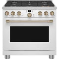 6 Burner Smart Slide-In Gas Range with Air Fry and Convection Y165008