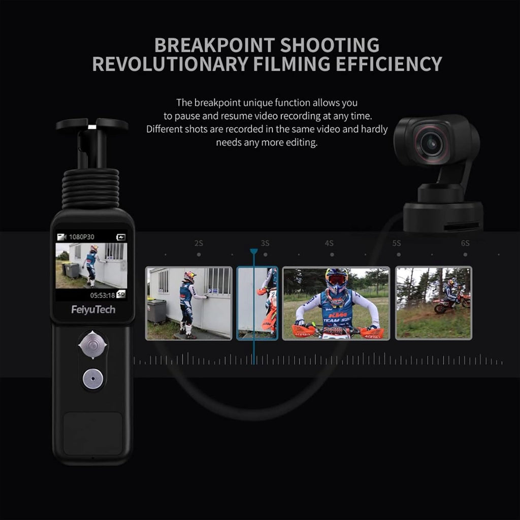 Wearable Action Camera 3-axis Stabilizer Gimbal 4K R25271