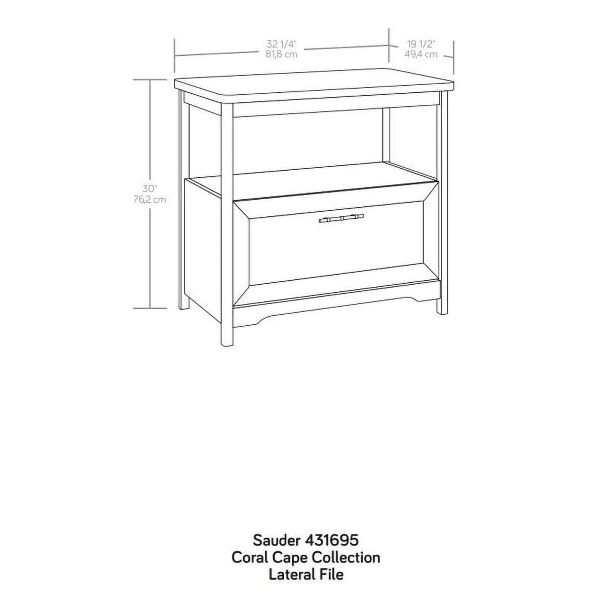 Sindoori Mango Finish Lateral Filing Cabinet M170622