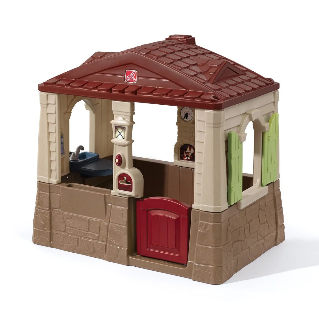 Brown Plastic Kids Playhouse G3204