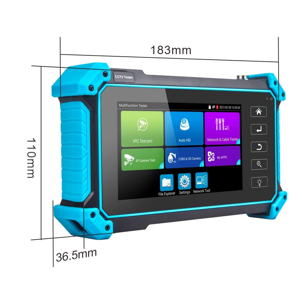 7 Inch Touch Screen IP Camera Tester D2828