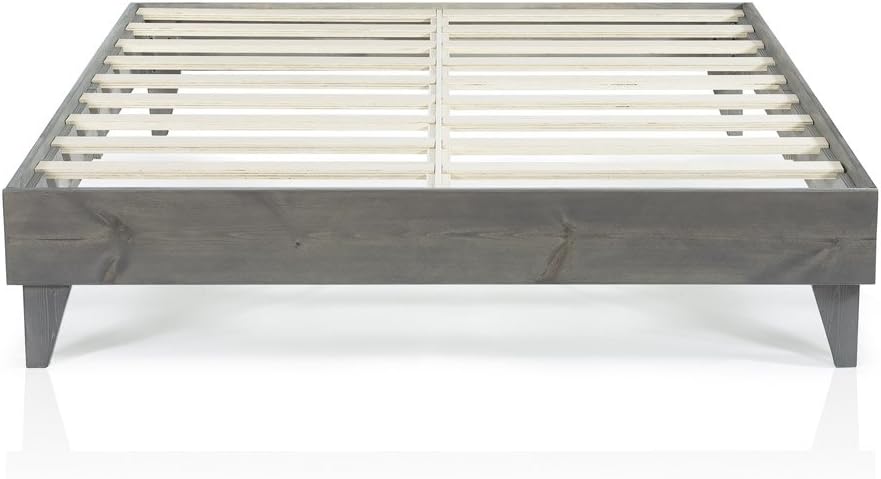 Queen Wood Platform Bed Frame P480