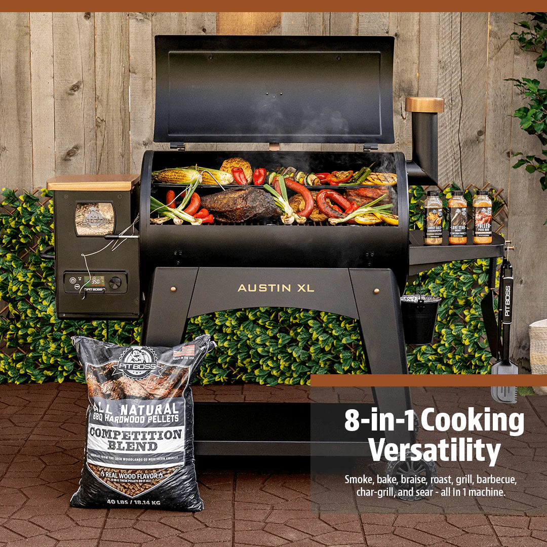 Wood Fired Pellet Grill and Smoker T42539