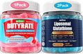Butyrate Gummies with Probiotic + Prebiotic + Postbiotic + Liposomal Glutathione Gummies R3749