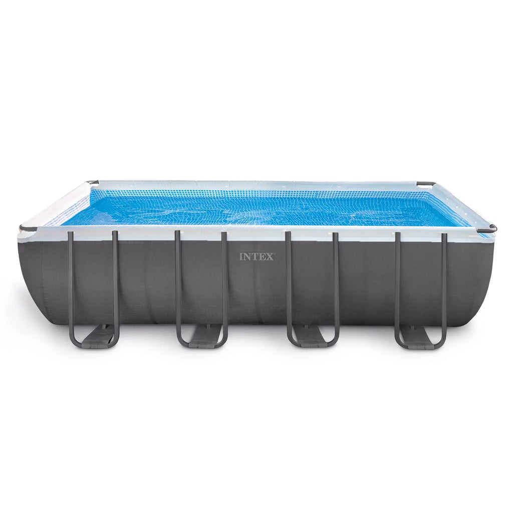 18ft x 9ft x 52in Rectangular Frame Pool Set V2991