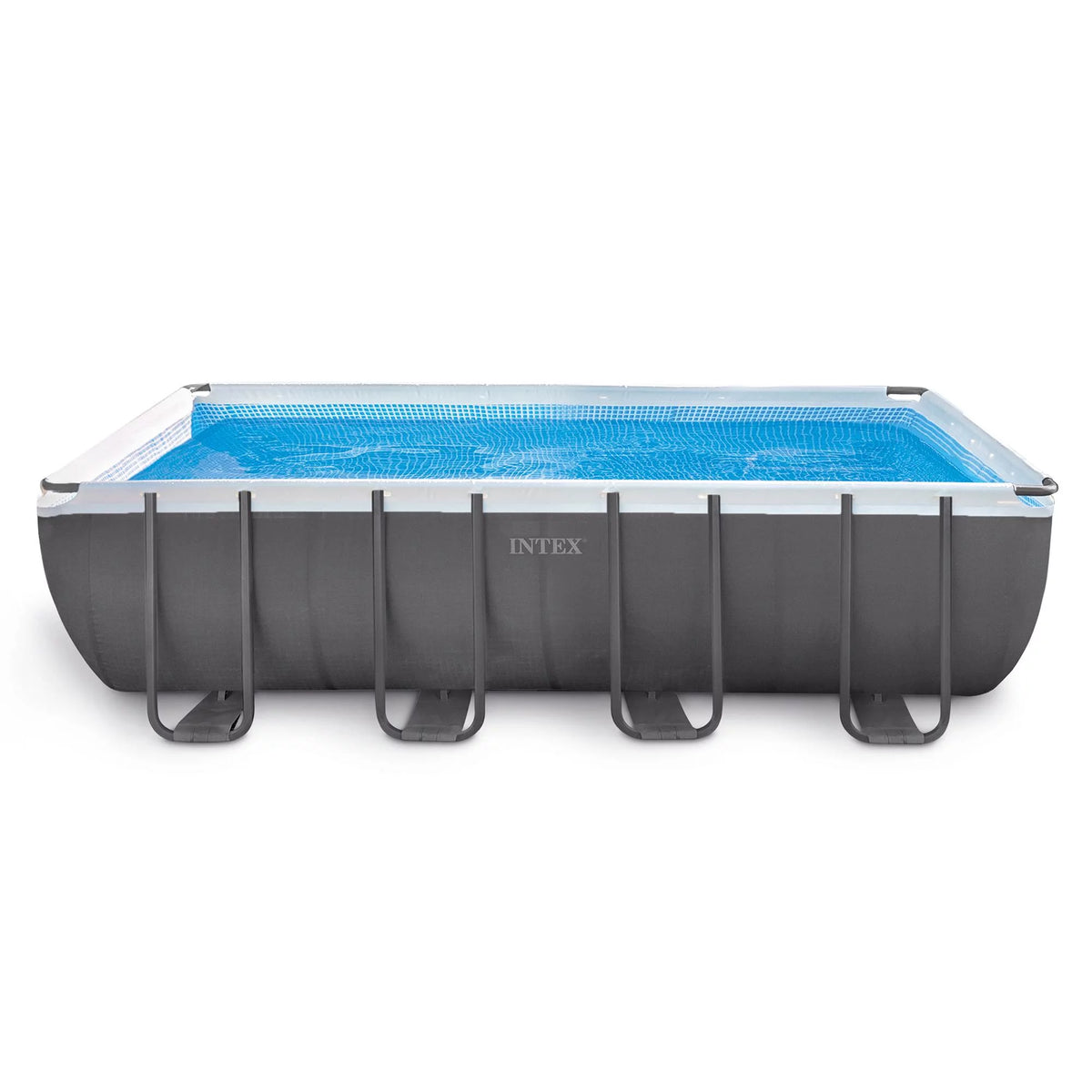 18ft x 9ft x 52in Rectangular Frame Pool Set V2991