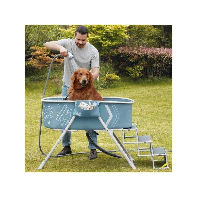 Big Dog Bath Tub with Stairs B437849