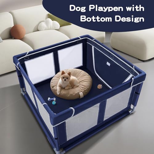 42 inch Pet Playpen with Zipper Door C6190