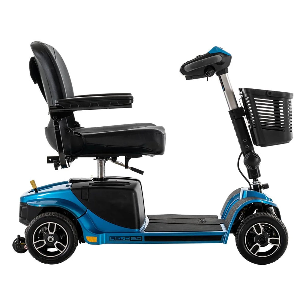 Blue 4-Wheel Scooter B40193