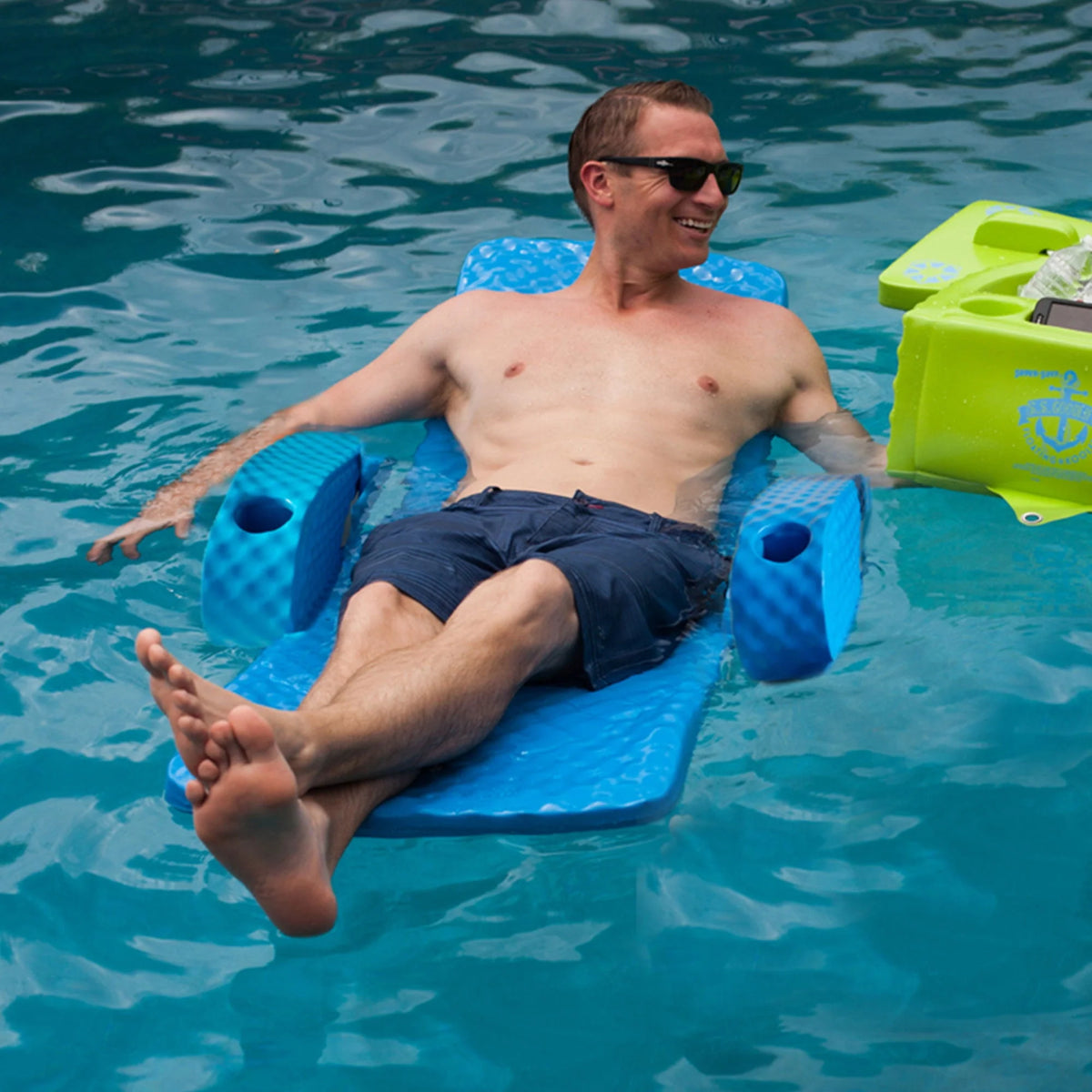 Folding Portable Pool Float Lounger W5361