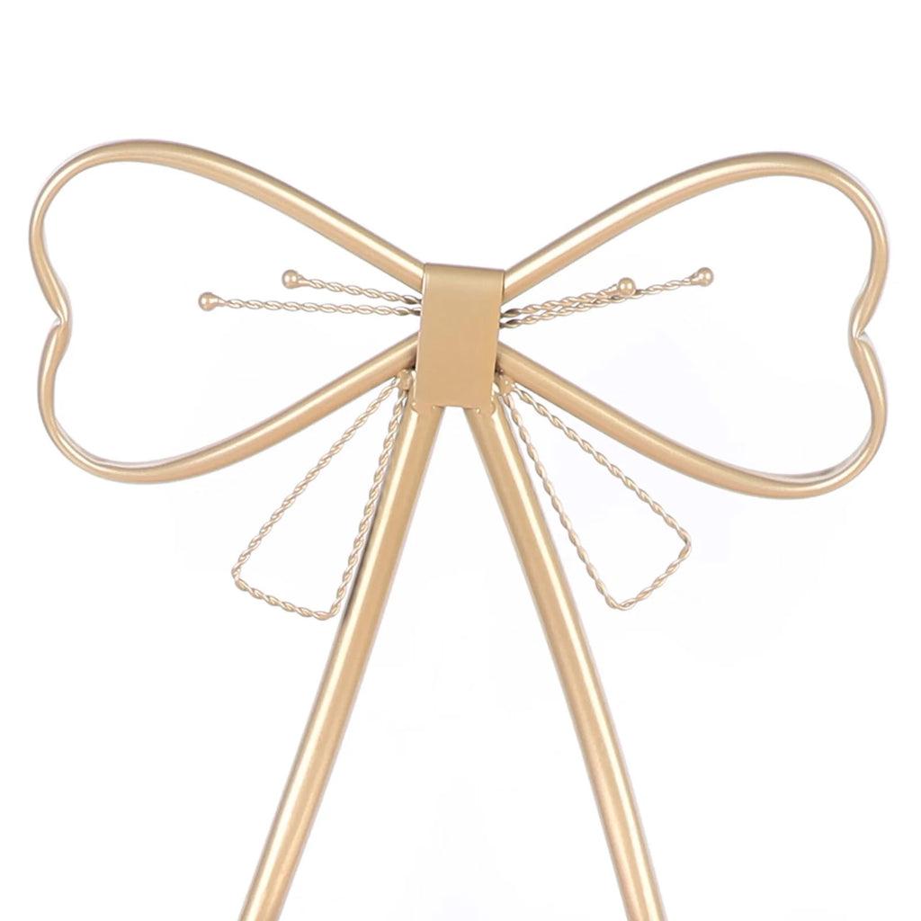 Pink Velvet Butterfly Vanity Chair T4722