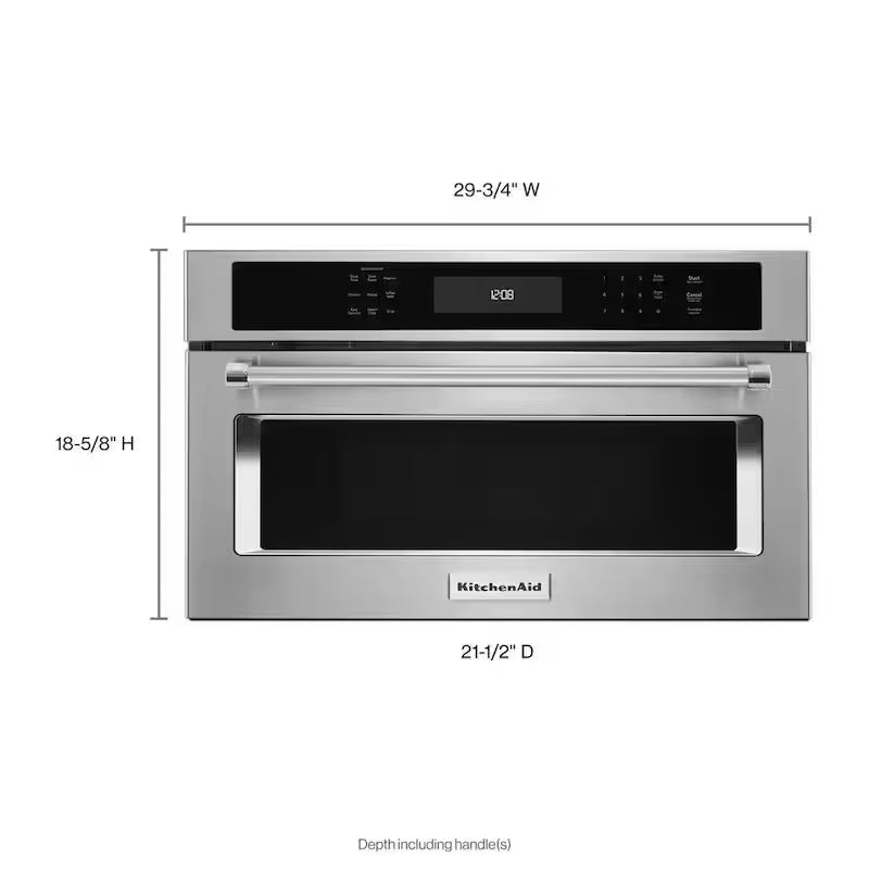 1.4 cu. ft. Stainless Steel Built-In Microwave W824