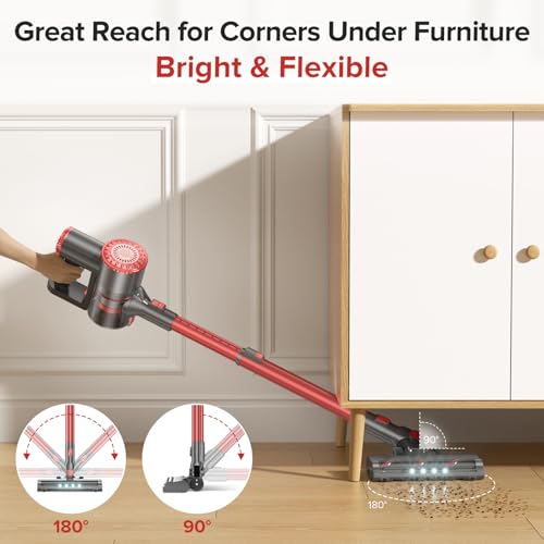 Cordless Stick Vacuum Cleaner 8-in-1 Lightweight D725