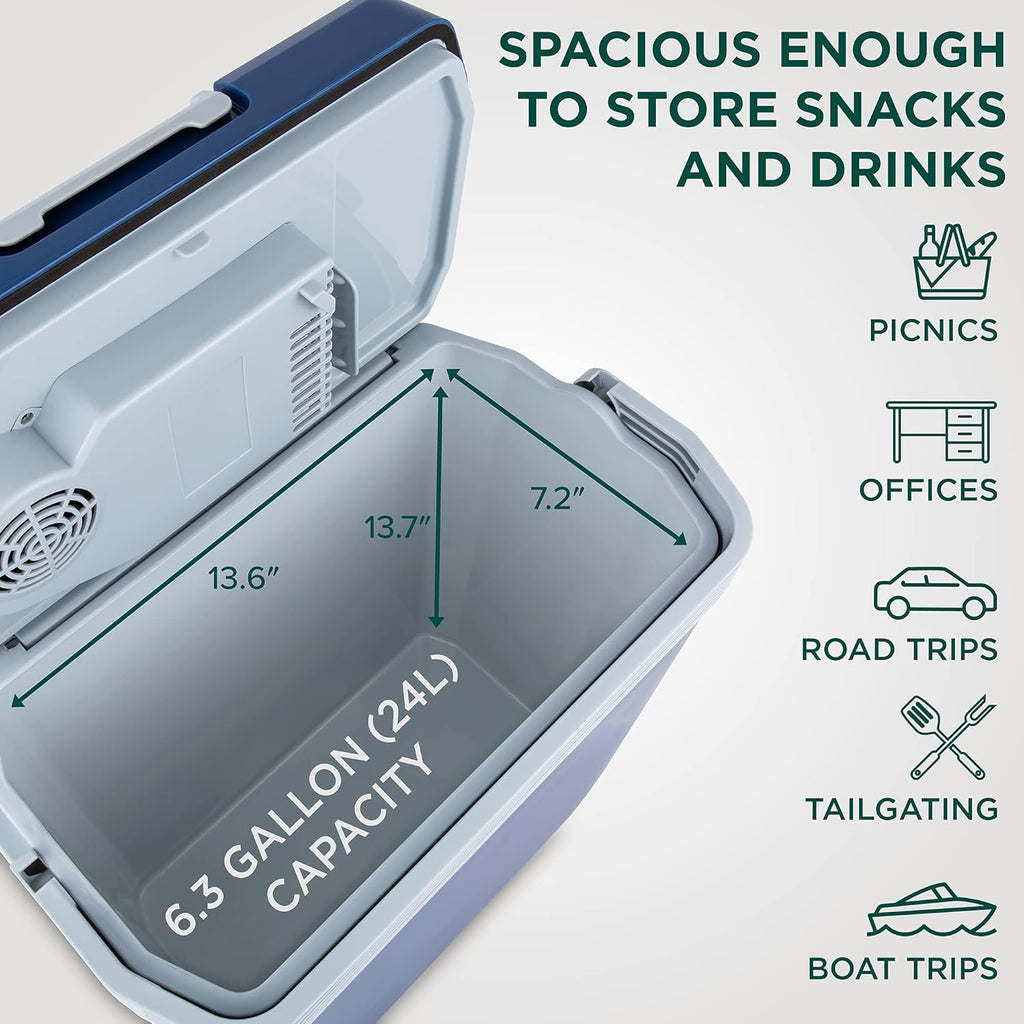 24 L Portable Electric Cooler & Warmer E873168