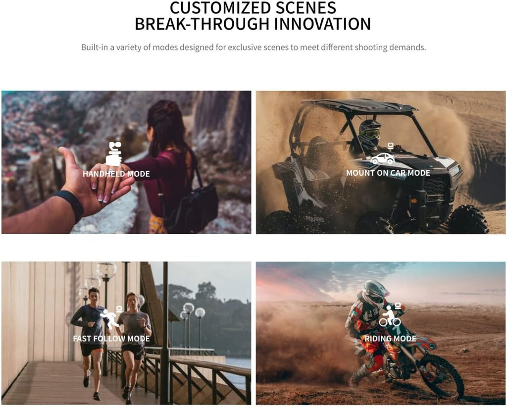 Wearable Action Camera 3-axis Stabilizer Gimbal 4K R25271