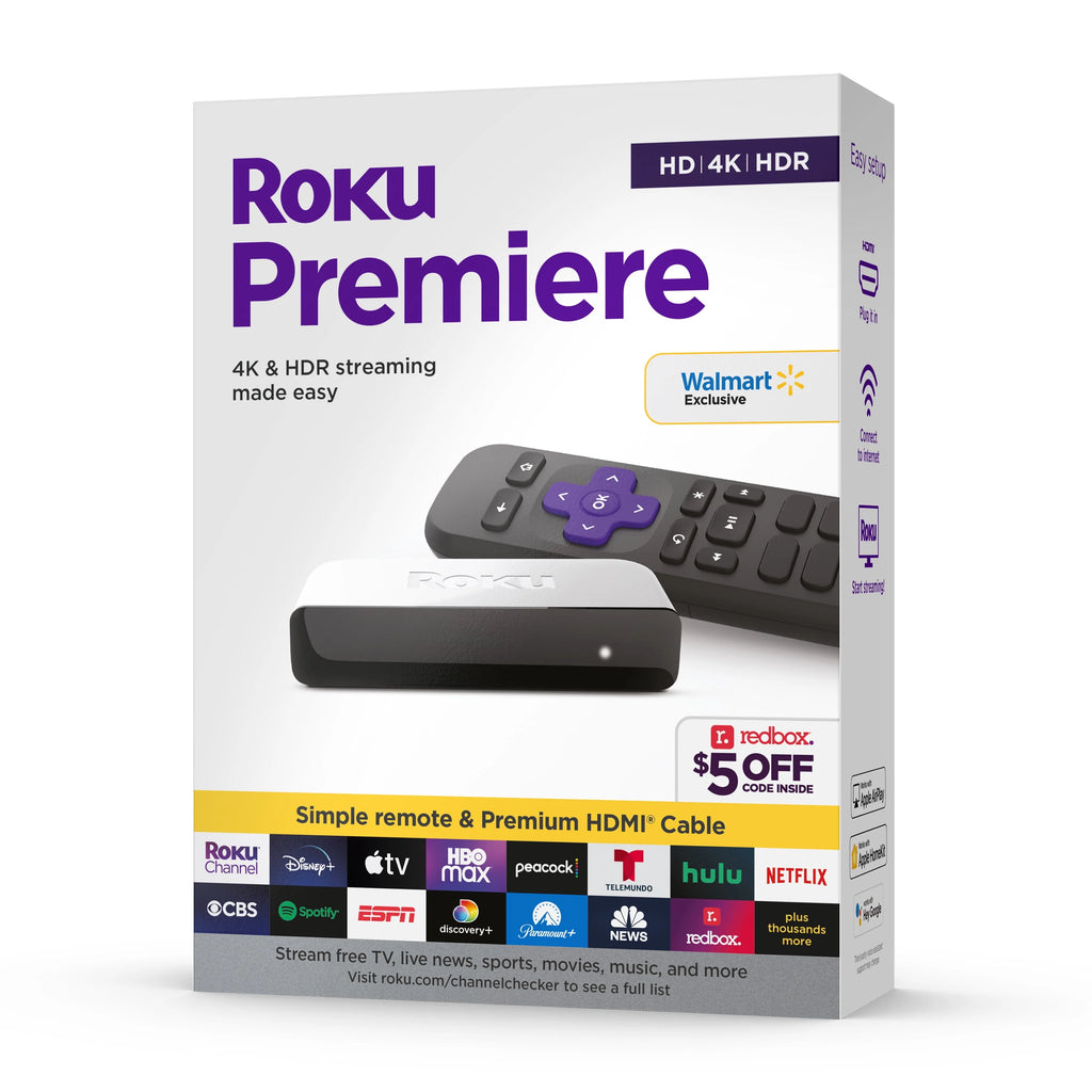 4K HDR Streaming Media Player with HDMI Cable and Remote Y3941
