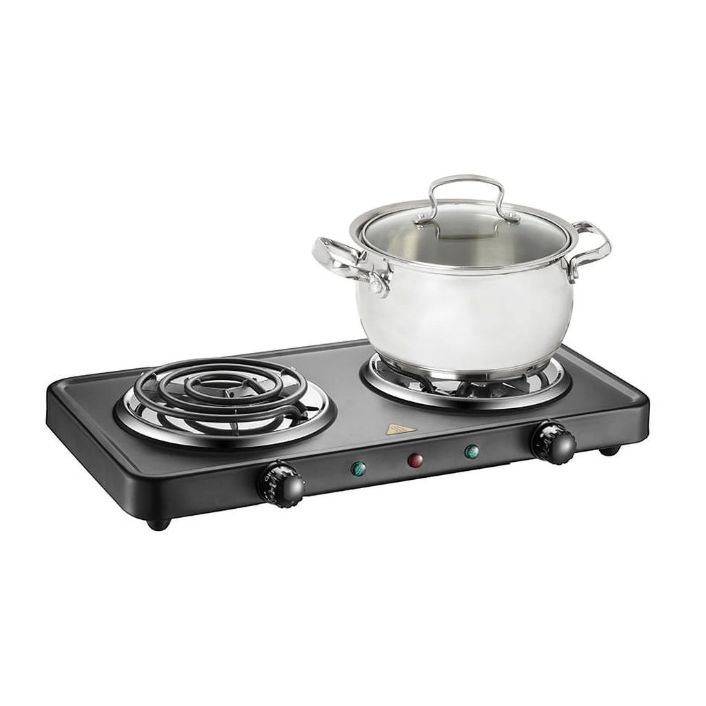 Portable Double Cooktop Black Z98289