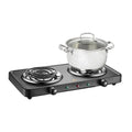 Portable Double Cooktop Black Z98289