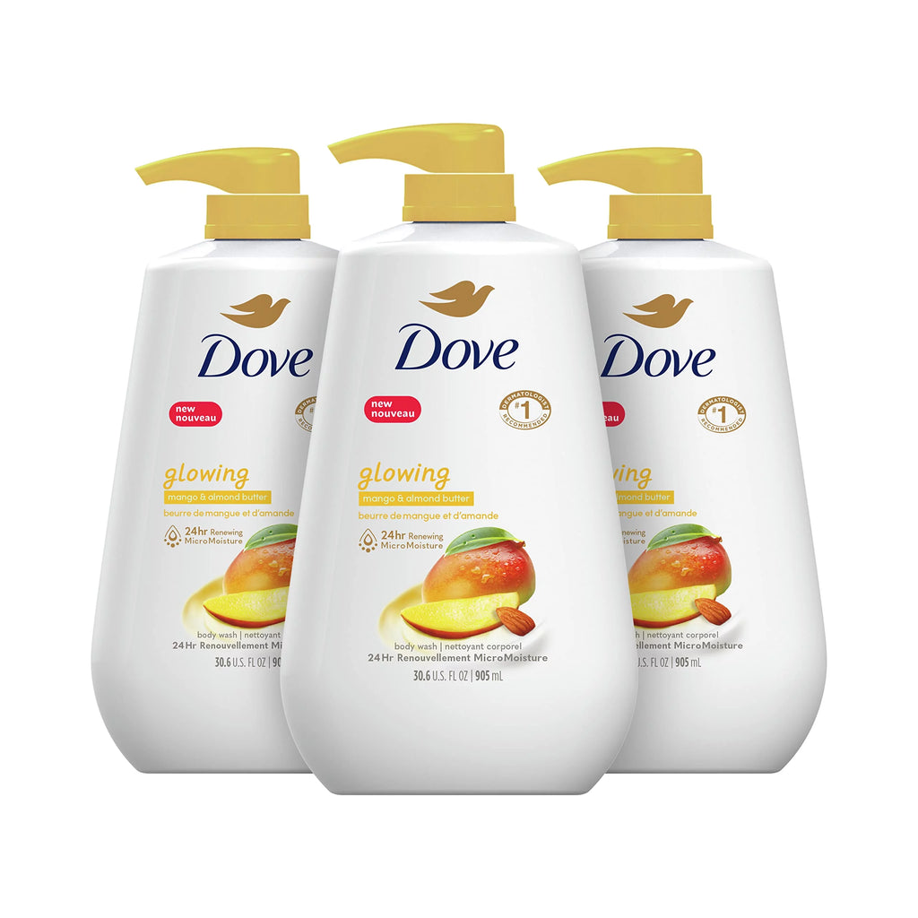 Mango & Almond Butter Body Wash 3 Count 30.6 Oz R67021