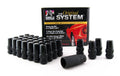 Black 14mm x 1.50 Chrome Finish Lug Nuts M51067