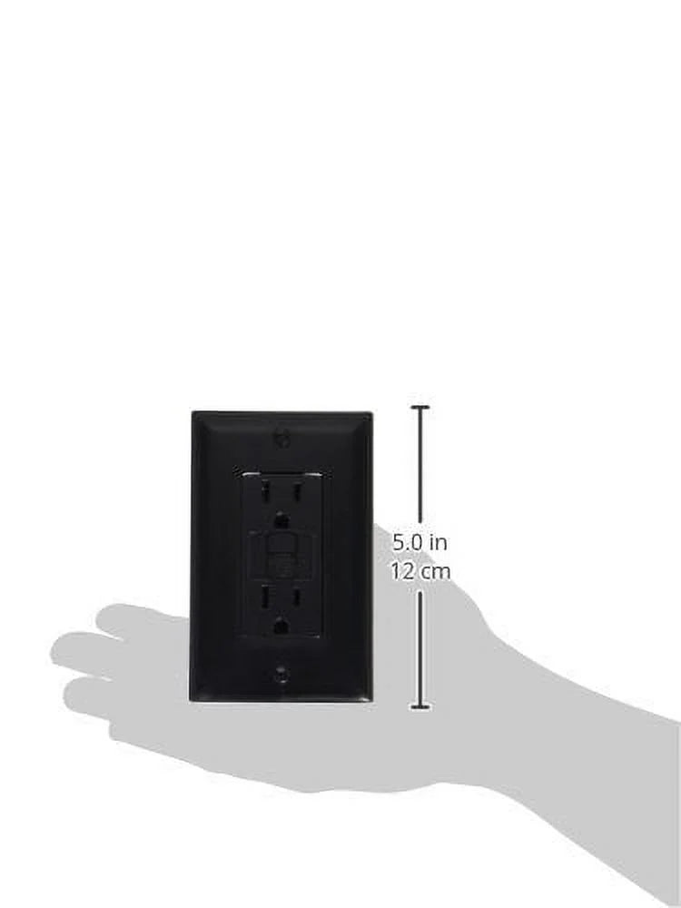 Black 15A GFCI Outlet L53320