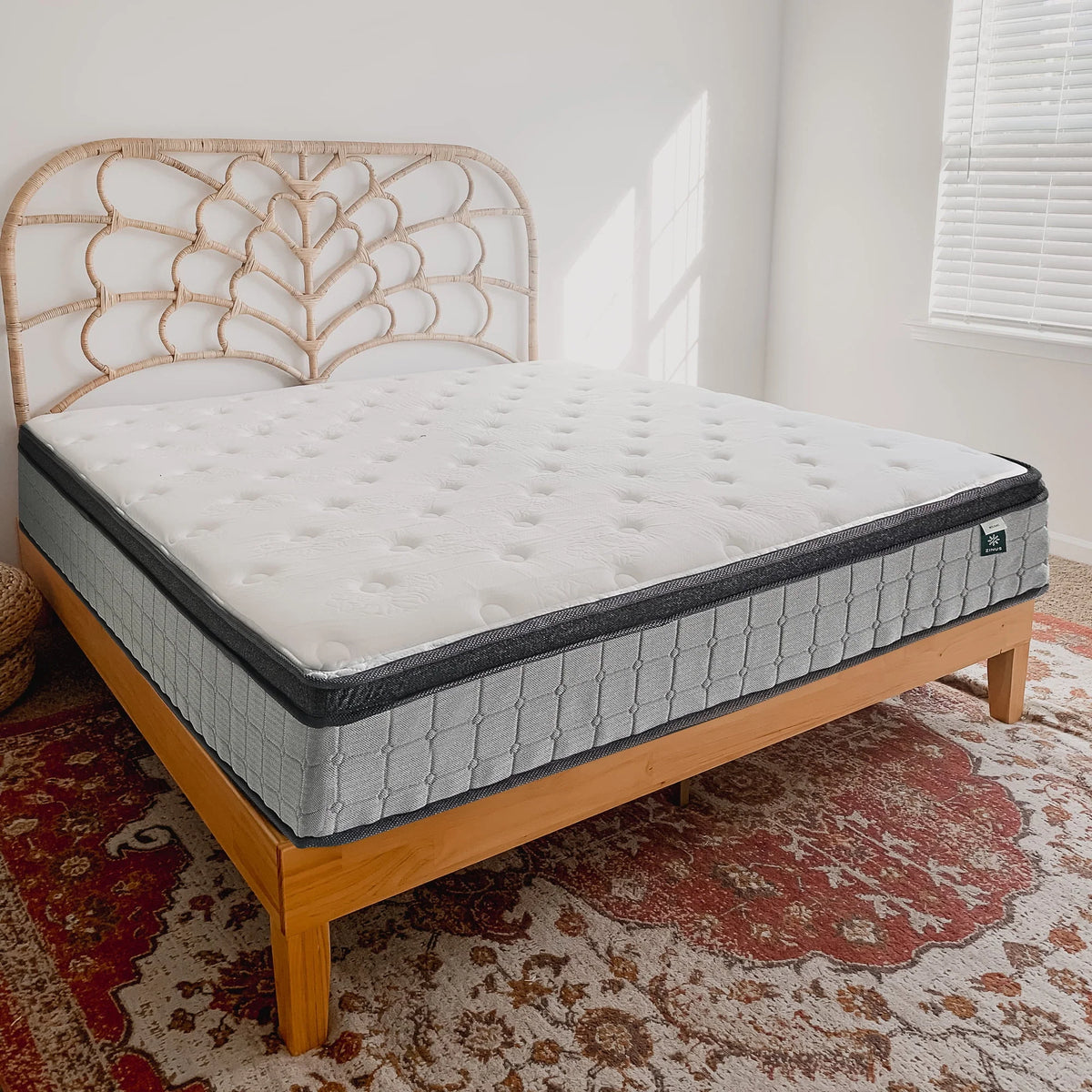12 Hybrid Cooling Gel Memory Foam Pocket Spring King Mattress M34995
