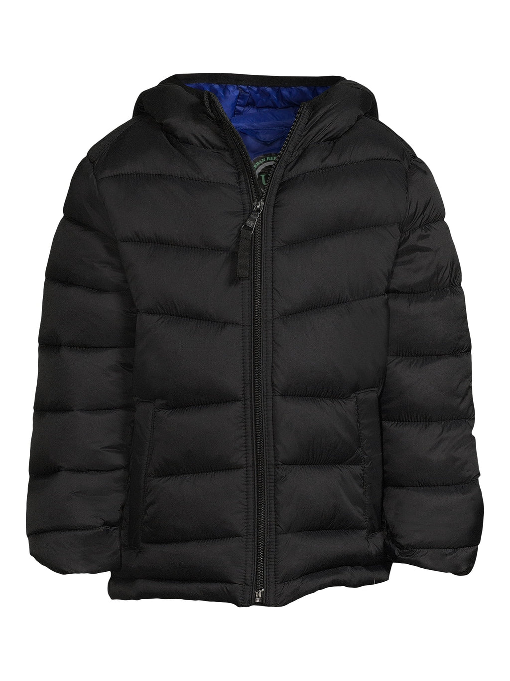 Boys Packable Puffer Jacket with Hood G2555