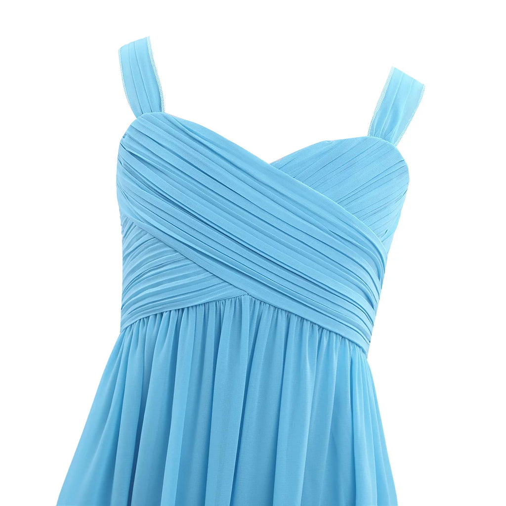 Chiffon Wedding Party Prom Gown Long Dress P742