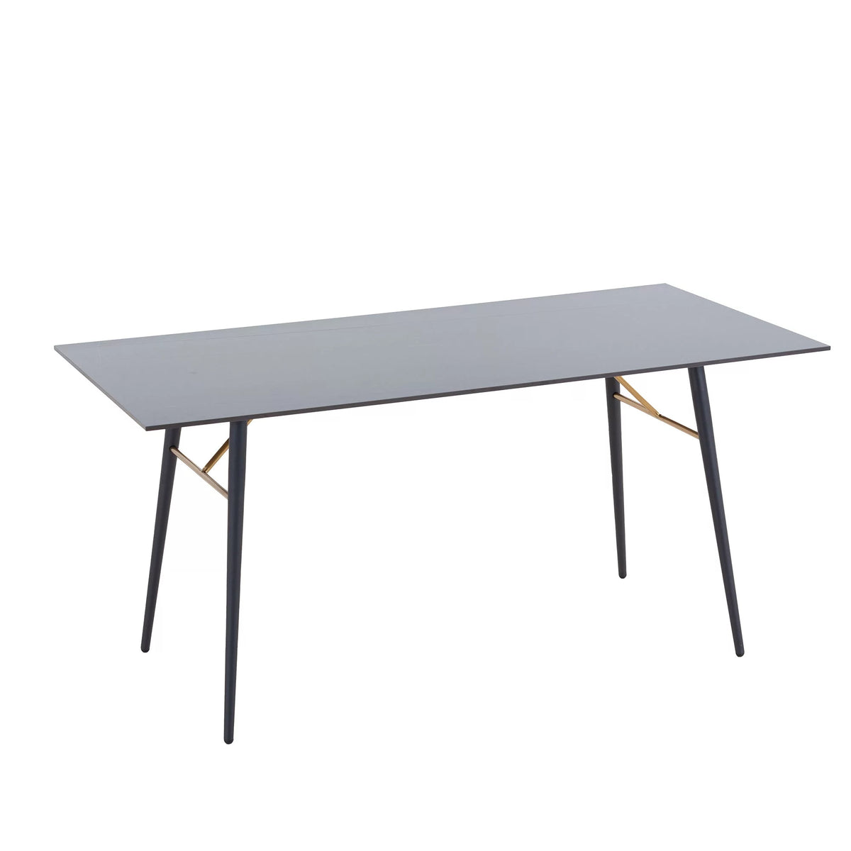 Black 70inch Ceramic Tile Dining Table H209
