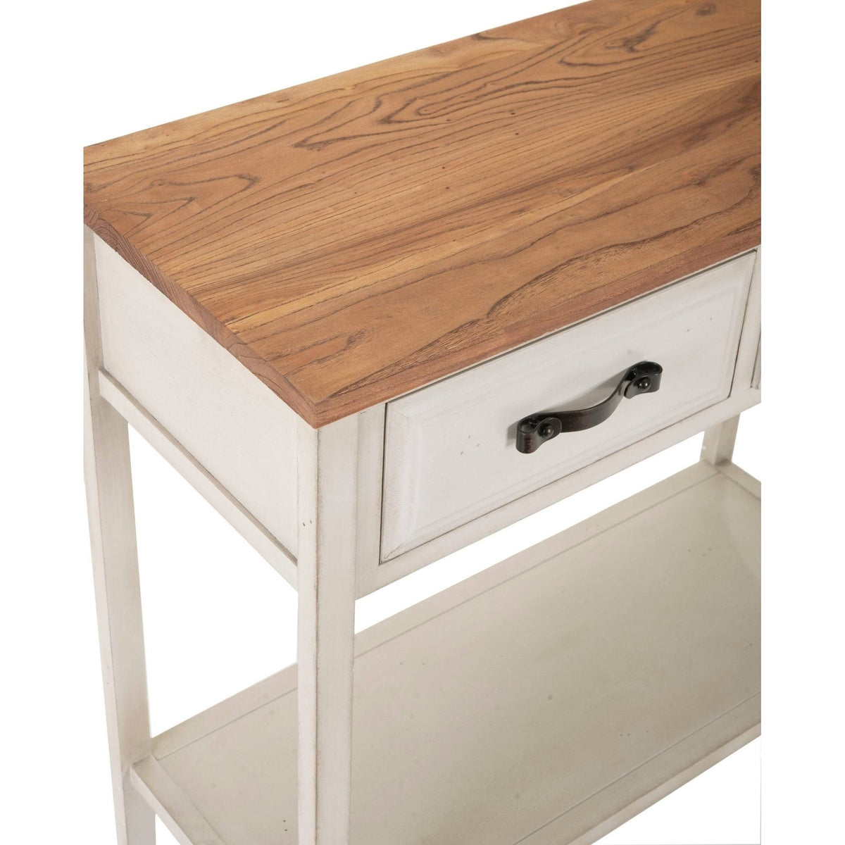 White Birch Console Table C783092