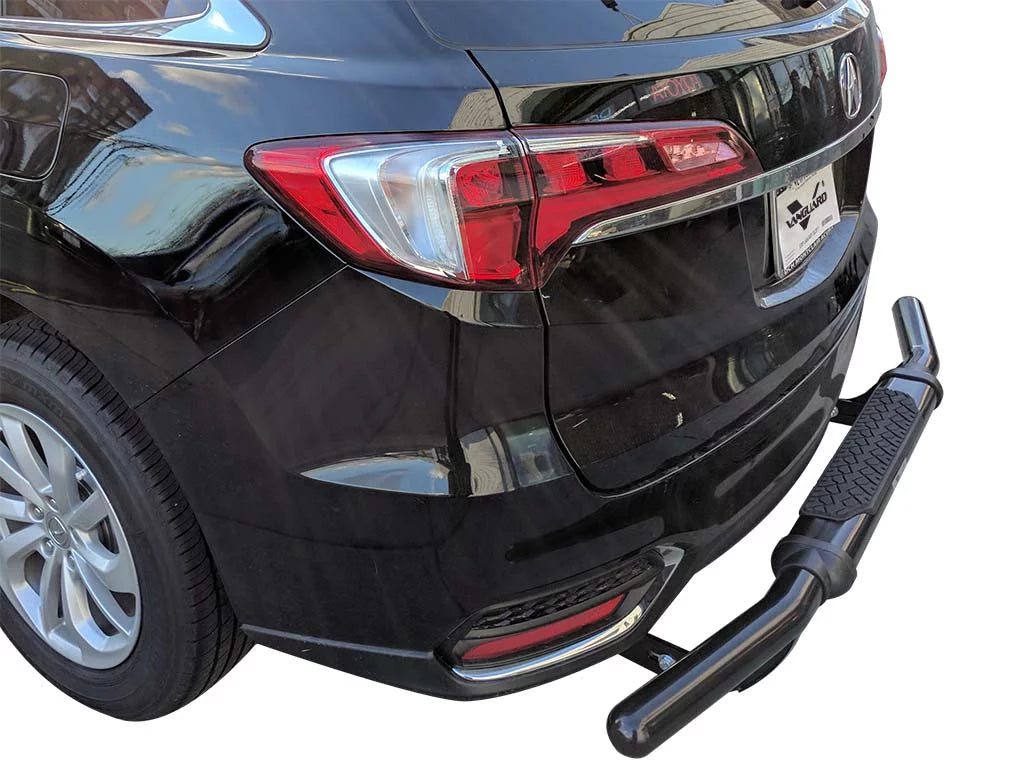 Black Powdercoat Pintle Rear Bumper Guard P655