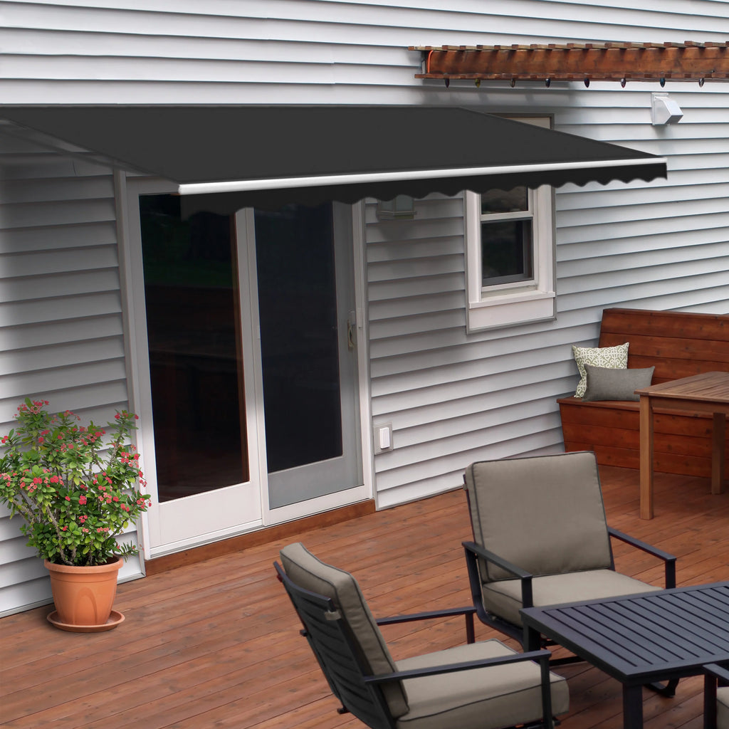 16' x 10' Motorized Retractable Patio Awning N860672